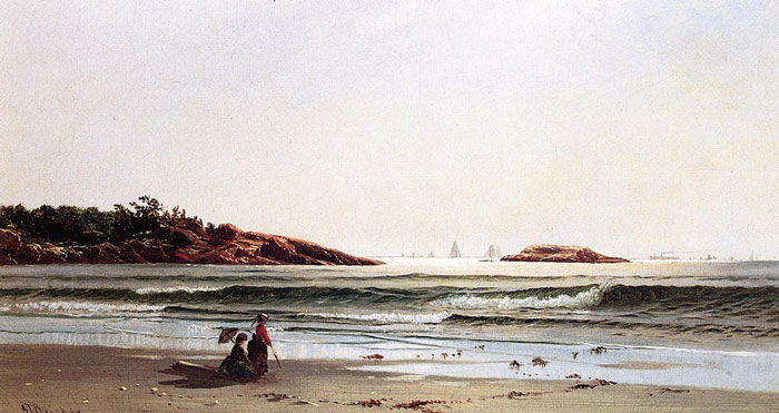 Indian Rock, Narragansett Bay, C.1871