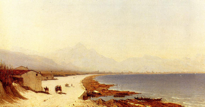 The Road By The Sea, Palermo, Italy, 1874