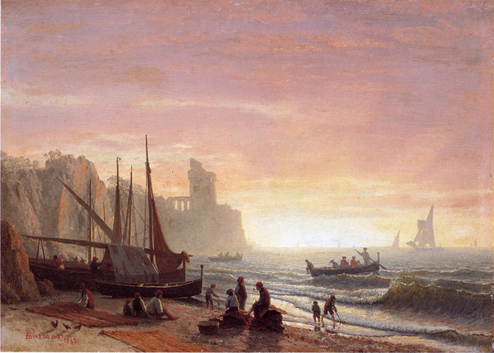 The Fishing Fleet, 1862