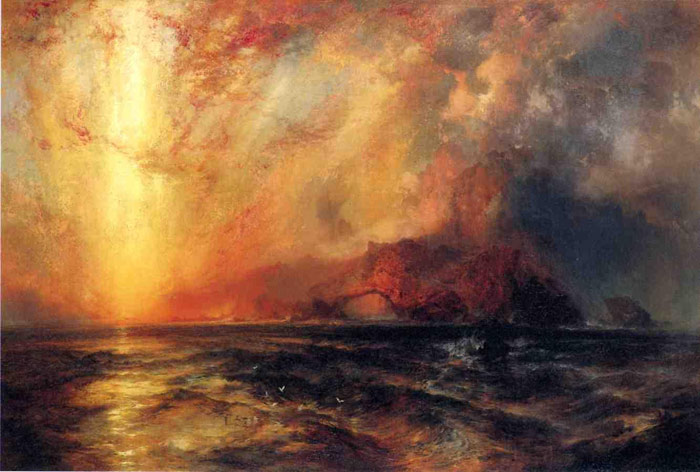 Fiercely The Red Sun Descending, Burned His Way Across The Heavens, C.1875